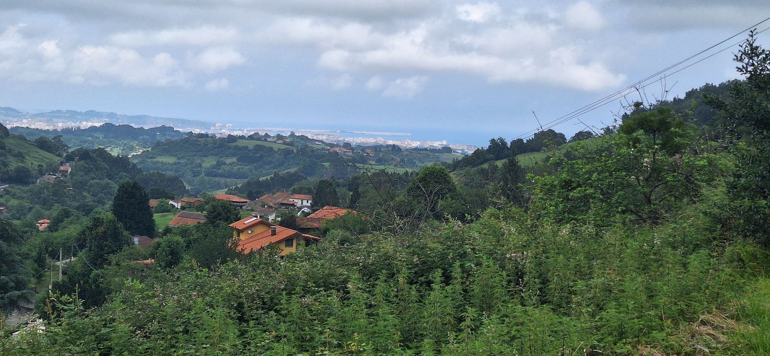 Vista exterior de Residencial en venda en Gijón 