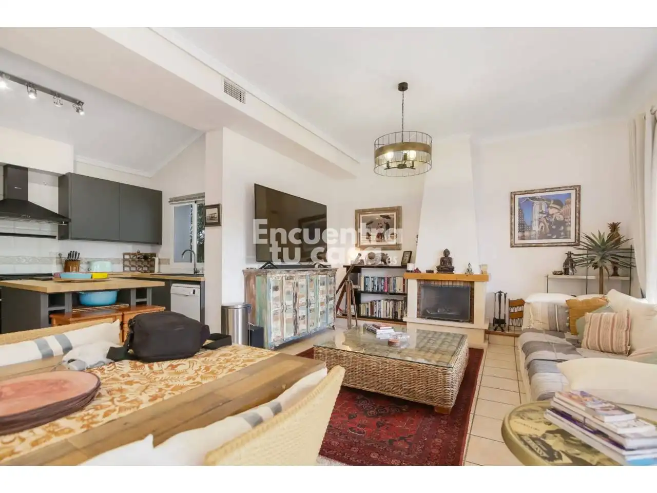 Sala de estar de Casa o chalet en venta en Altea con Aire acondicionado, Calefacción y Jardín privado