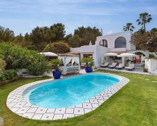 Swimming pool of House or chalet for sale in Santa Eulària des Riu  with Air Conditioner, Heating and Terrace