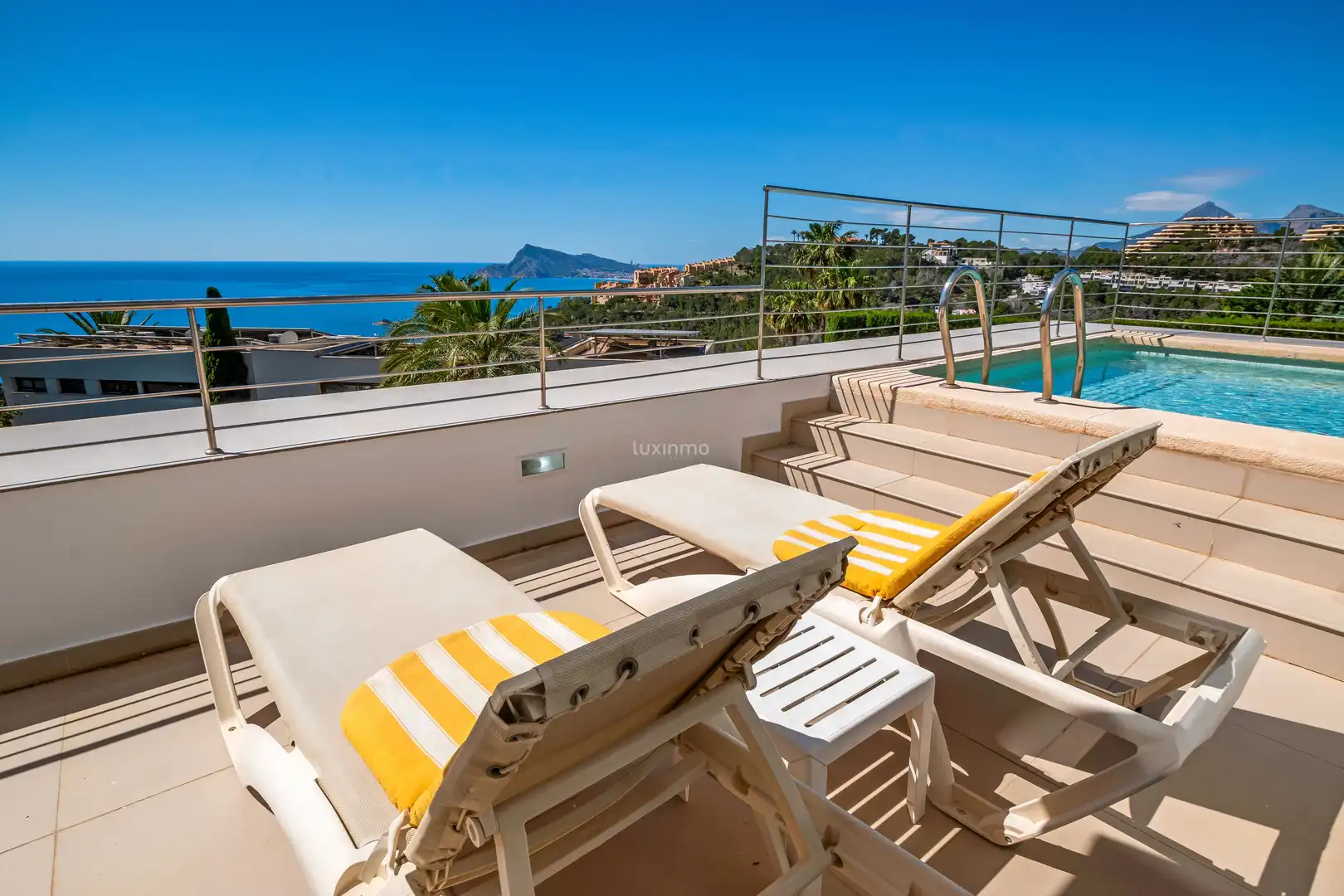 Terraza de Casa adosada en venta en Altea con Aire acondicionado, Jardín privado y Terraza
