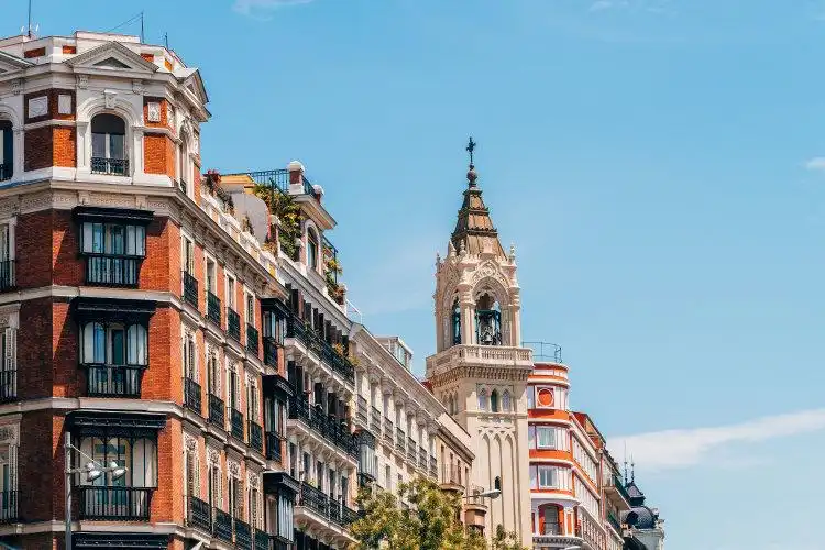 Vista exterior de Apartamento en venta en Madrid con Amueblado