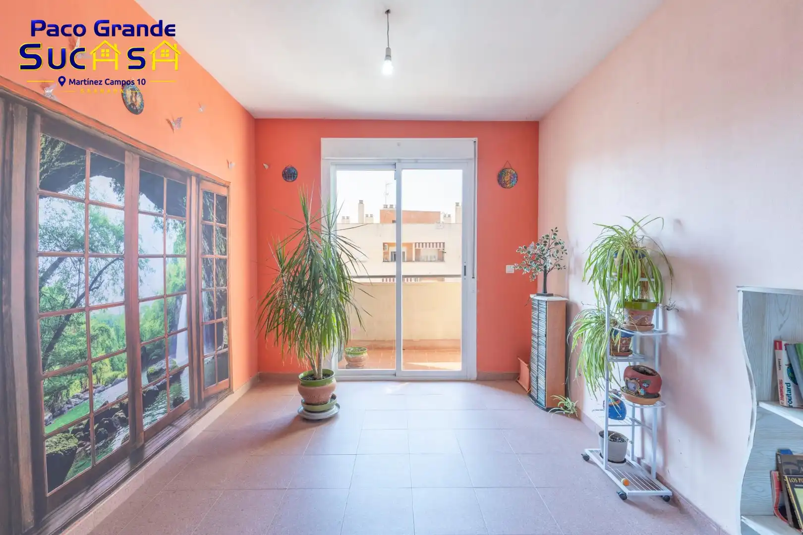Balcony of Flat for sale in Granada  with Heating, Terrace and Furnished