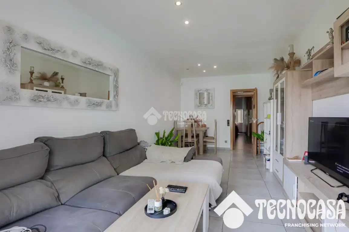 Wohnzimmer von Wohnung zum Verkauf in Mataró mit Klimaanlage und Balkon