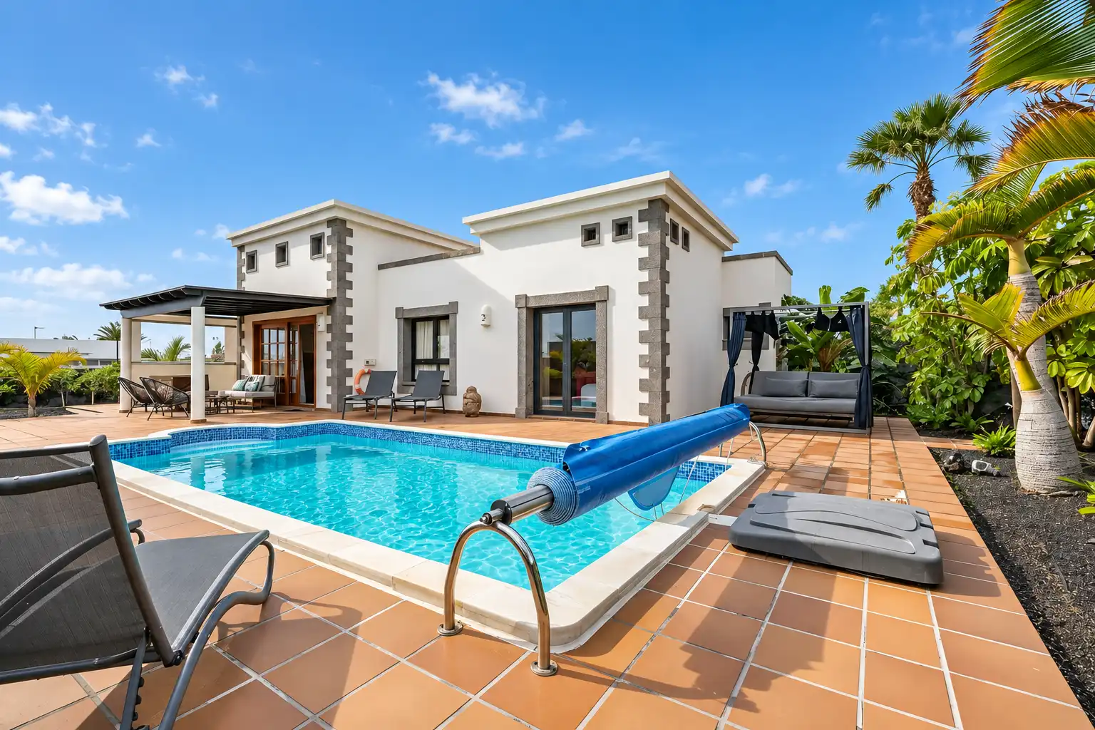 Maison avec piscine à vendre à Playa Blanca