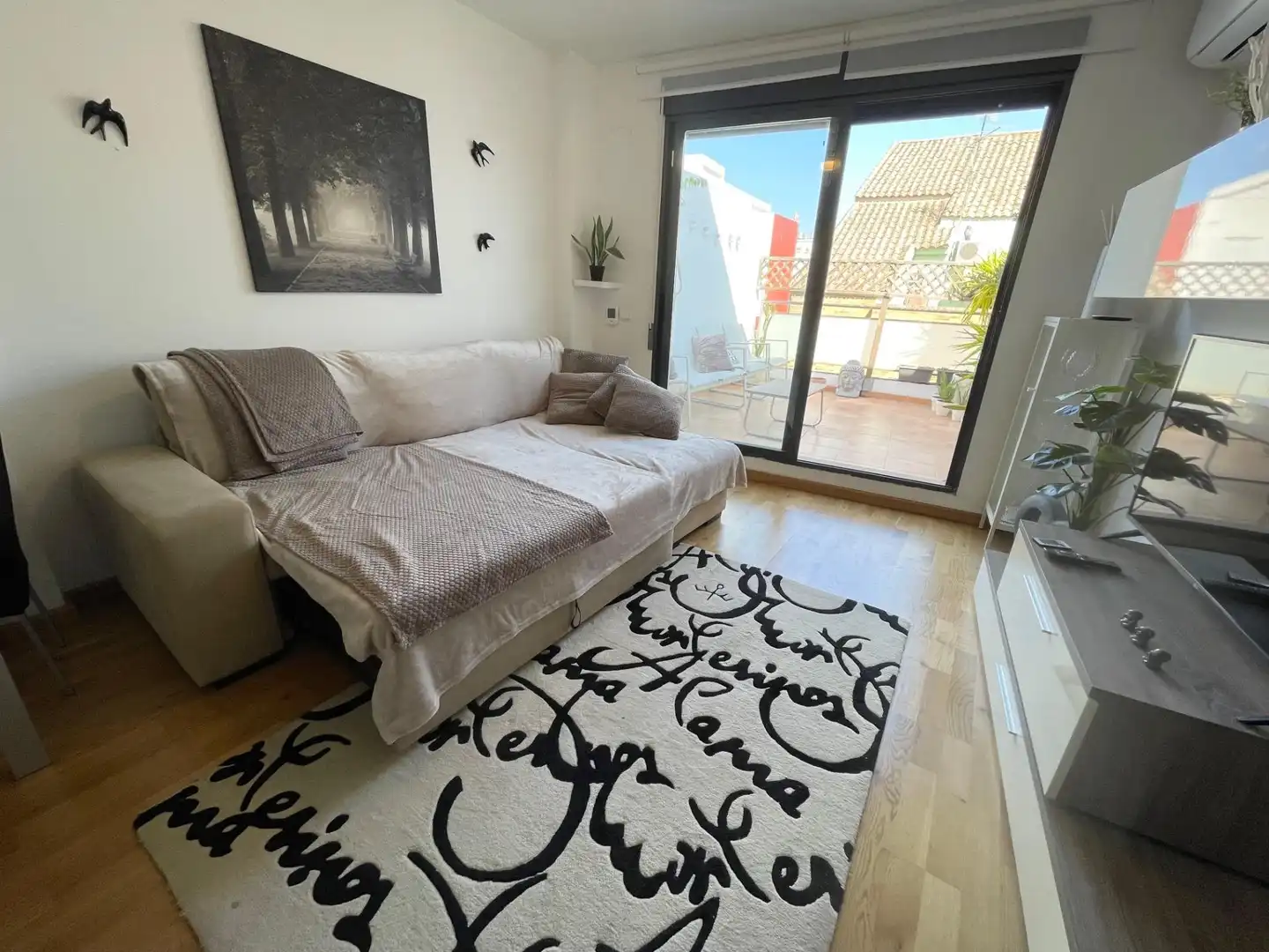 Sala d'estar de Àtic en venda en Sedaví amb Traster i Moblat