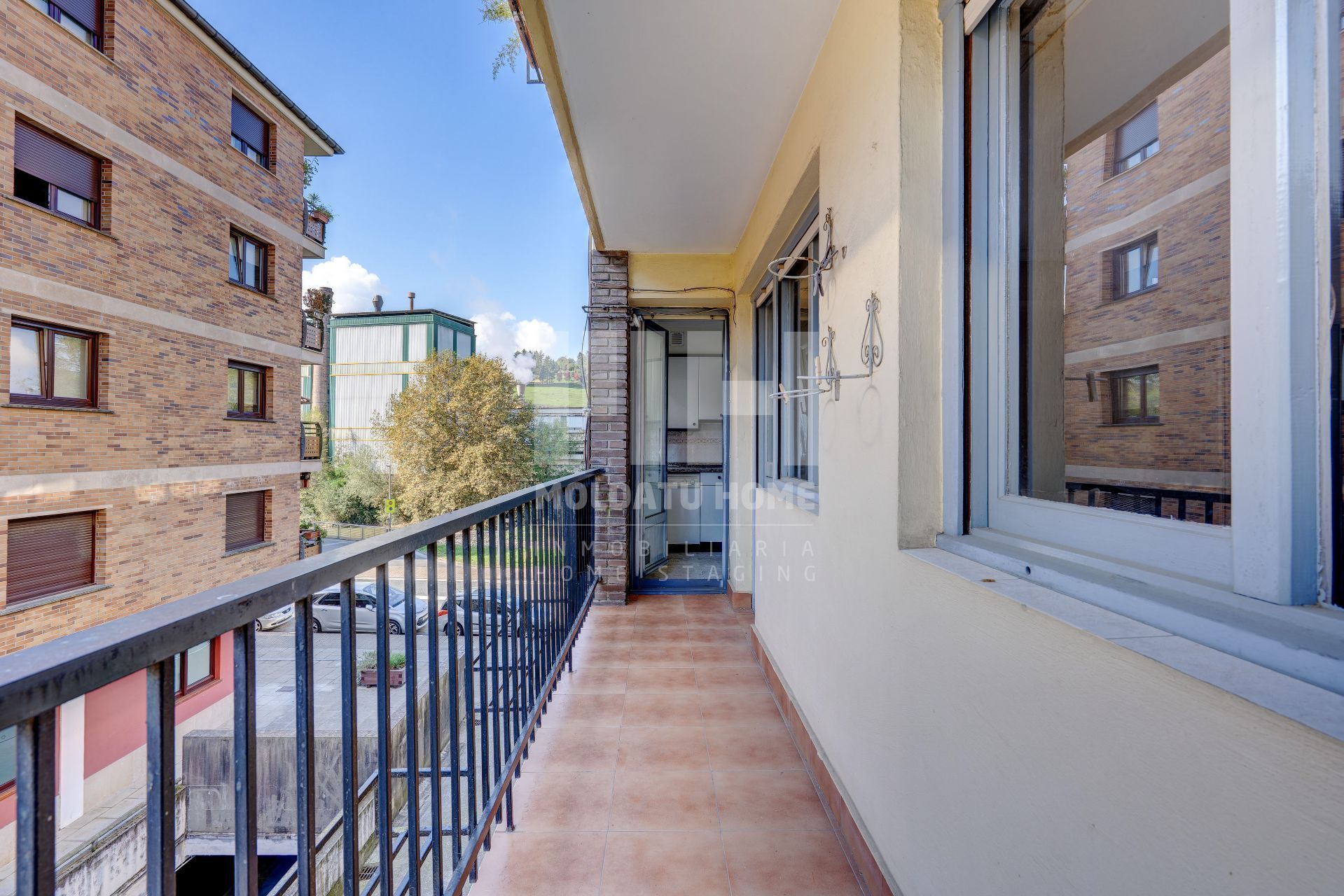 Balcony of Flat for sale in Villabona  with Heating, Terrace and Storage room