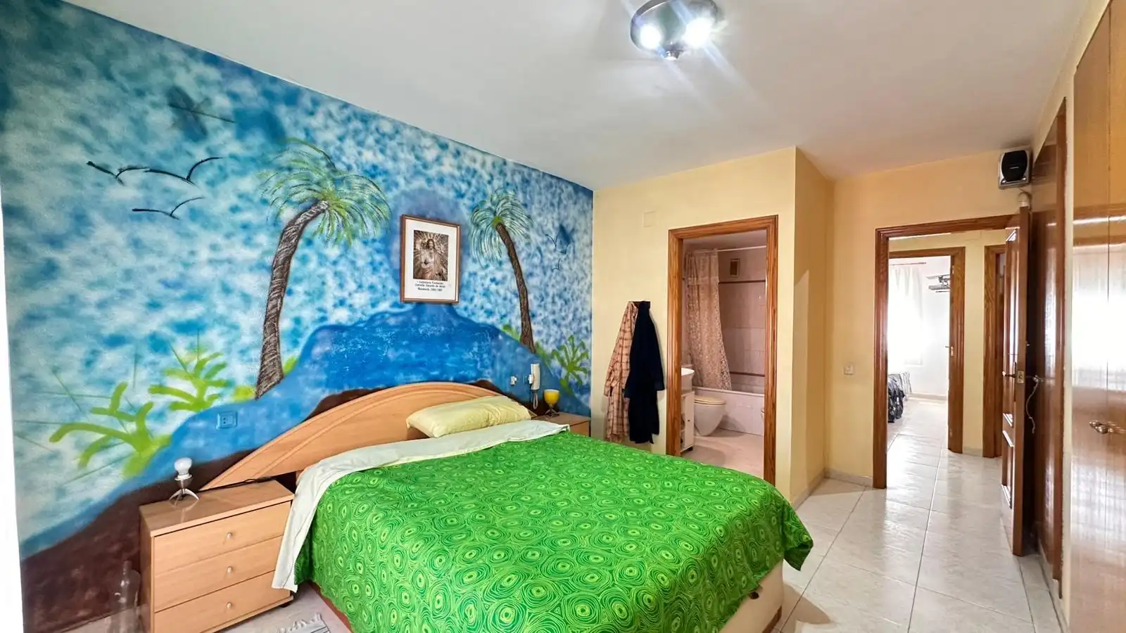 Bedroom of Flat for sale in Massalavés  with Air Conditioner