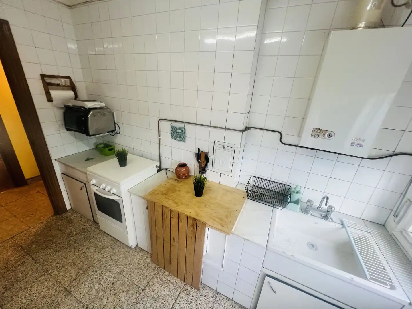 Cocina de Piso en venta en Voto con Calefacción, Terraza y Trastero