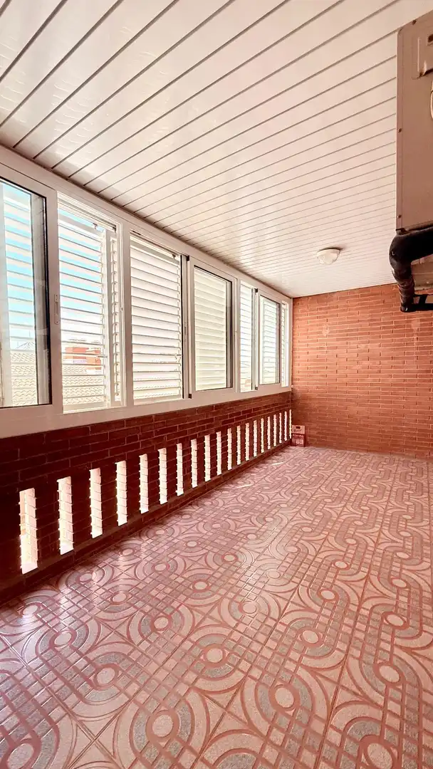 Balcony of Flat for sale in Sant Joan Despí  with Air Conditioner, Heating and Terrace