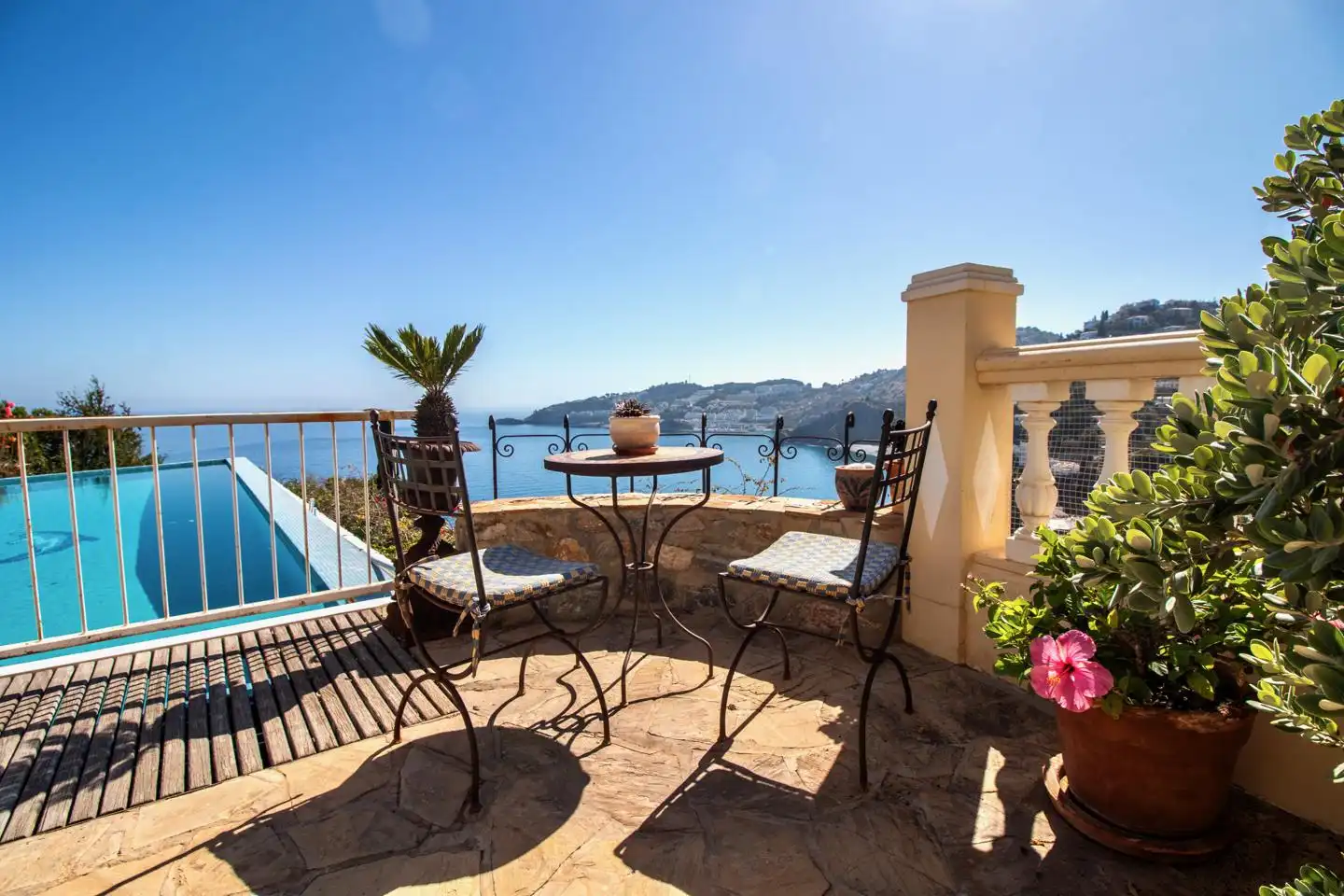 Terrasse von Haus oder Chalet zum Verkauf in Almuñécar mit Klimaanlage, Privatgarten und Terrasse