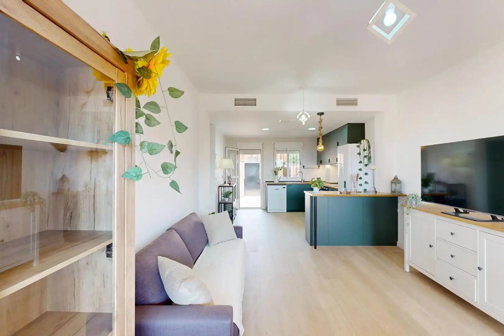 Cocina de Casa o chalet en venta en Cartagena con Aire acondicionado, Calefacción y Terraza