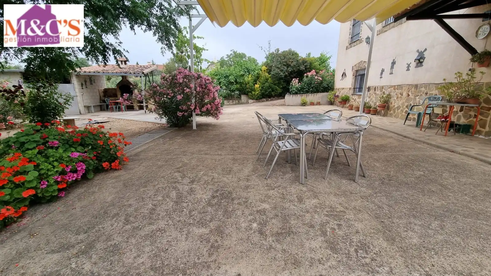 Terrace of Houses for sale in Hinojosas de Calatrava  with Air Conditioner, Heating and Private garden