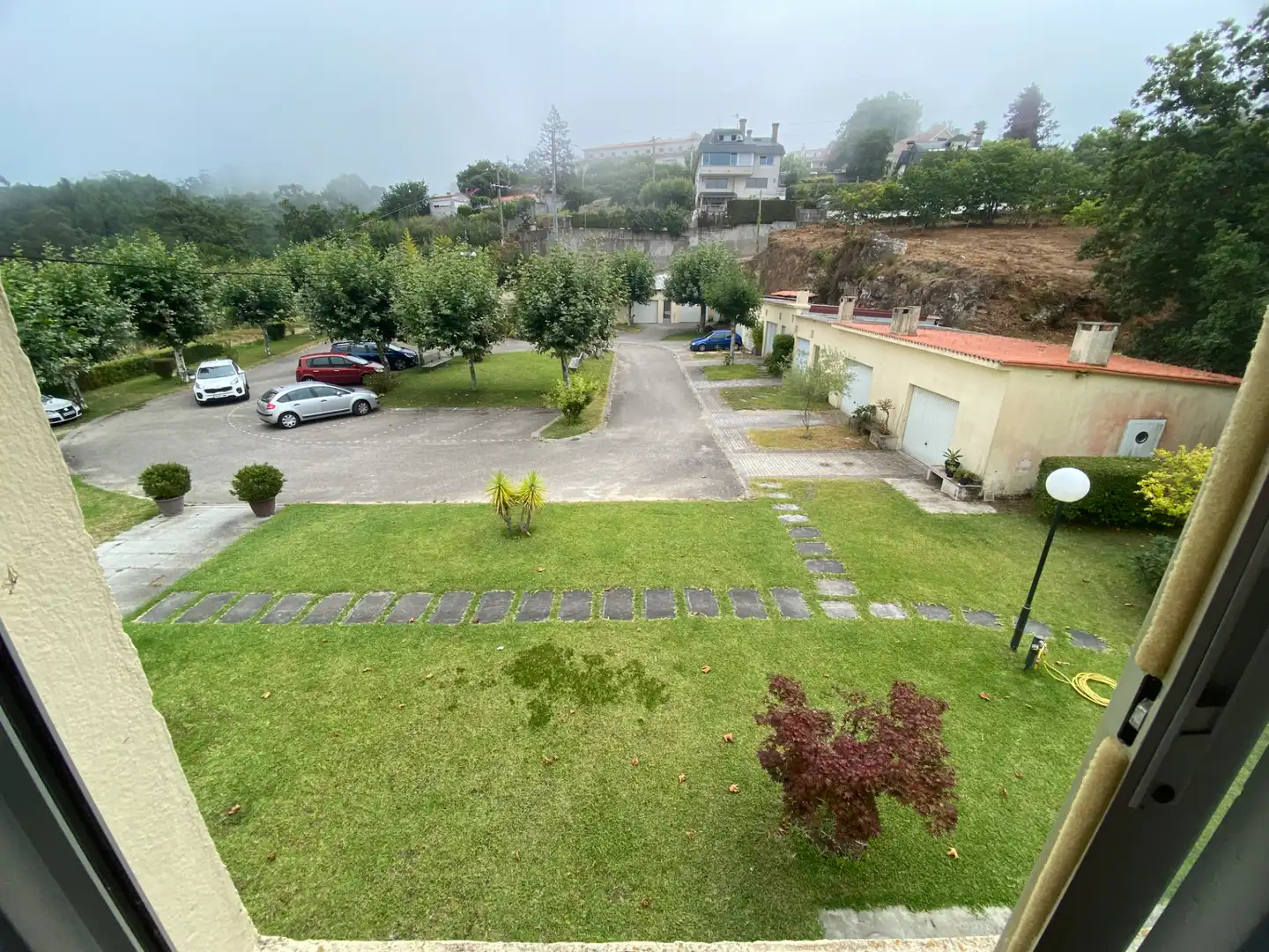 Parking of Flat for sale in Nigrán  with Heating, Parquet flooring and Storage room