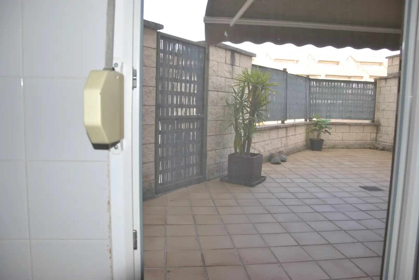 Terraza de Piso de alquiler en Plasencia con Aire acondicionado, Calefacción y Jardín privado