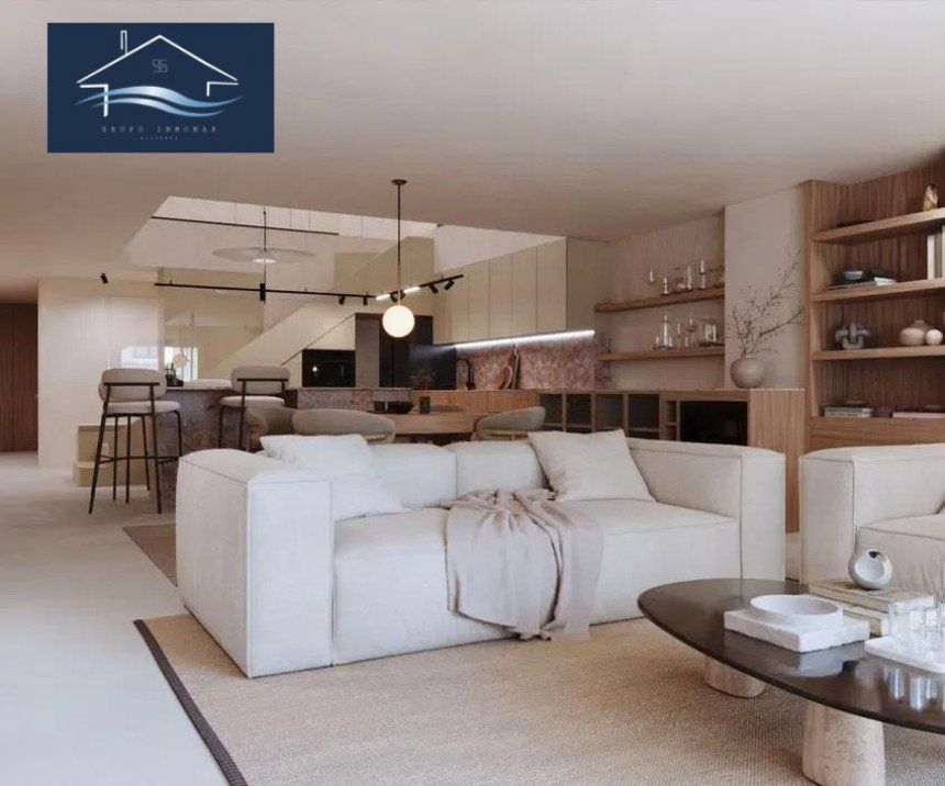 Sala d'estar de Dúplex en venda en Alicante / Alacant amb Aire condicionat, Calefacció i Parquet