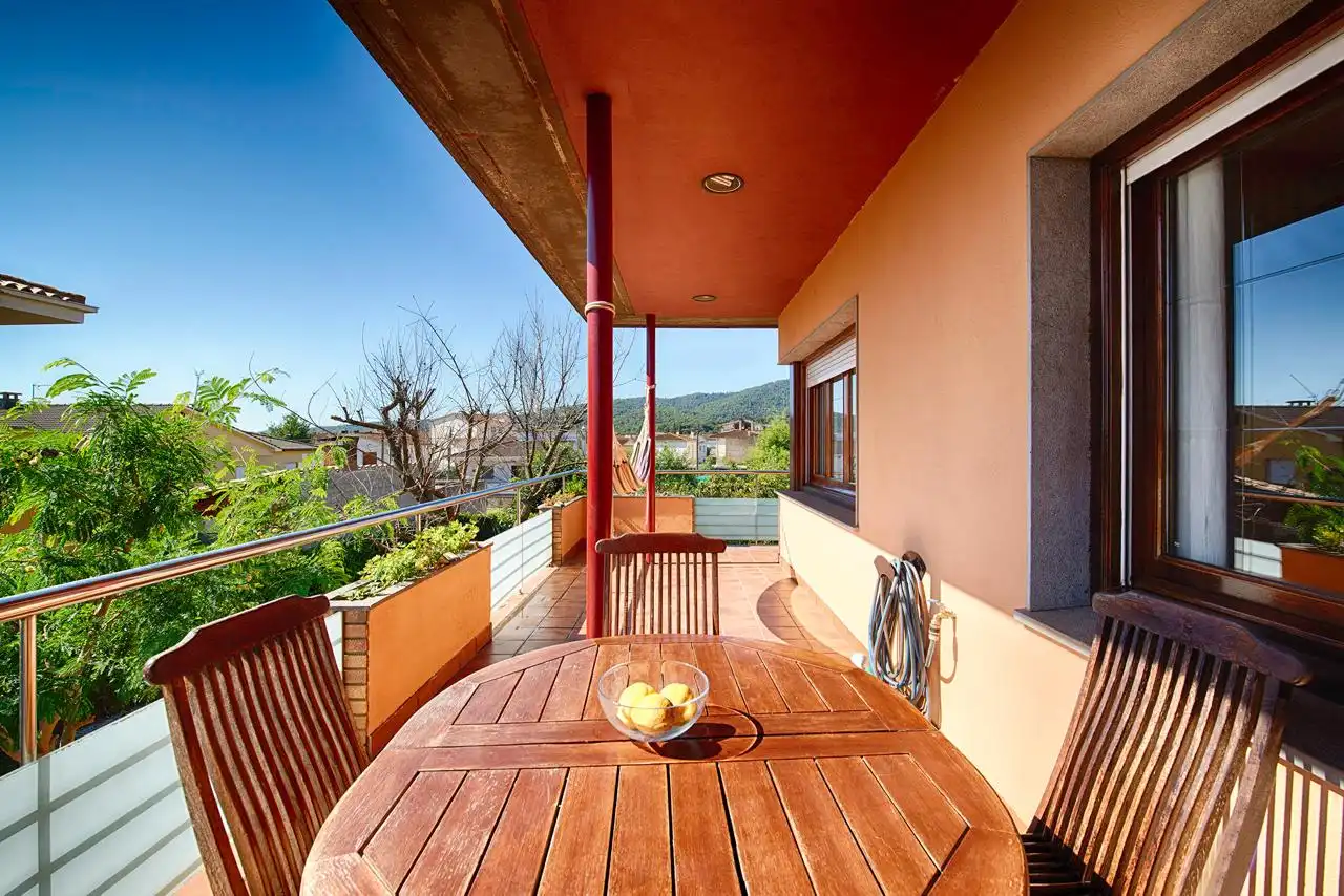 Terraza de Casa o chalet en venta en Porqueres con Calefacción, Jardín privado y Parquet
