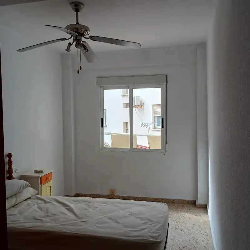 Bedroom of Flat for rent in Gandia  with Air Conditioner, Terrace and Furnished