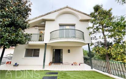 Exterior view of House or chalet for sale in Caldes de Montbui  with Air Conditioner, Terrace and Swimming Pool