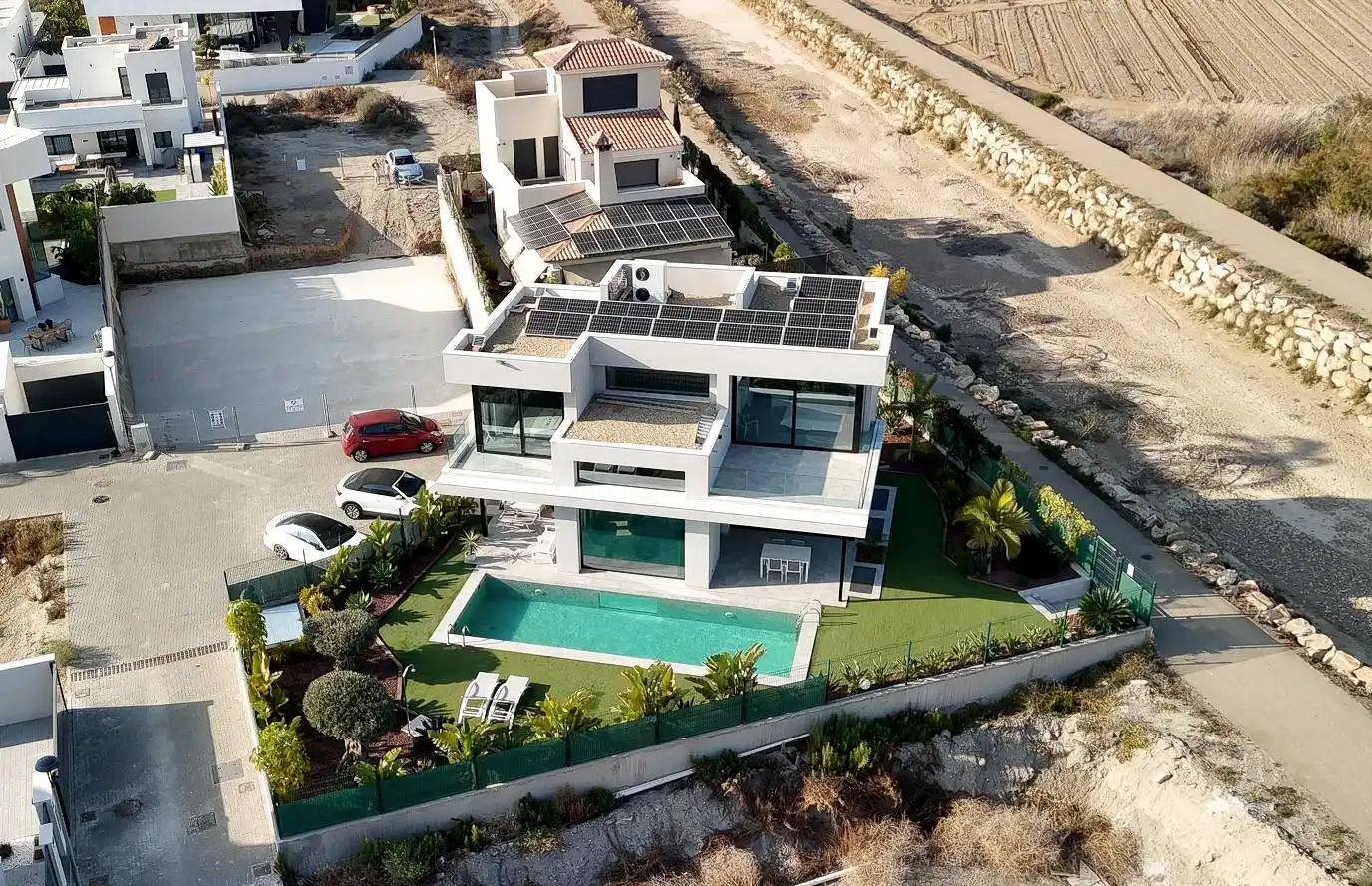 Exterior view of Houses for sale in Vera  with Air Conditioner, Heating and Private garden