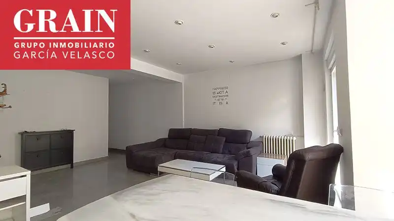 Sala de estar de Piso en venta en Albacete con Calefacción y Balcón