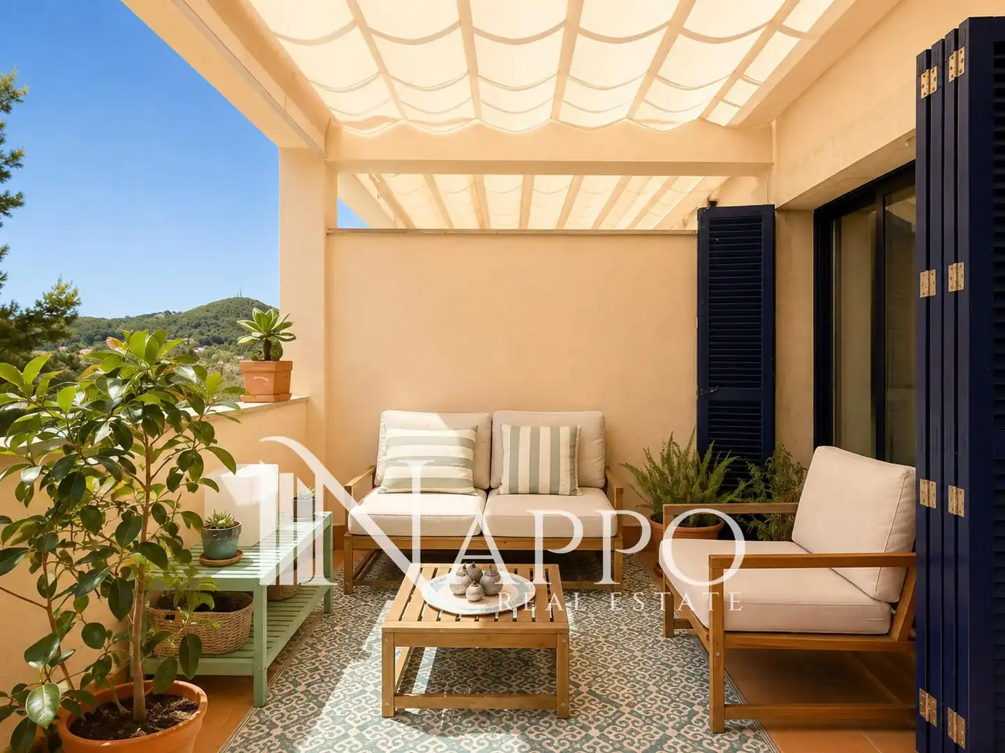 Terrace of Flat for sale in Andratx  with Air Conditioner, Heating and Terrace