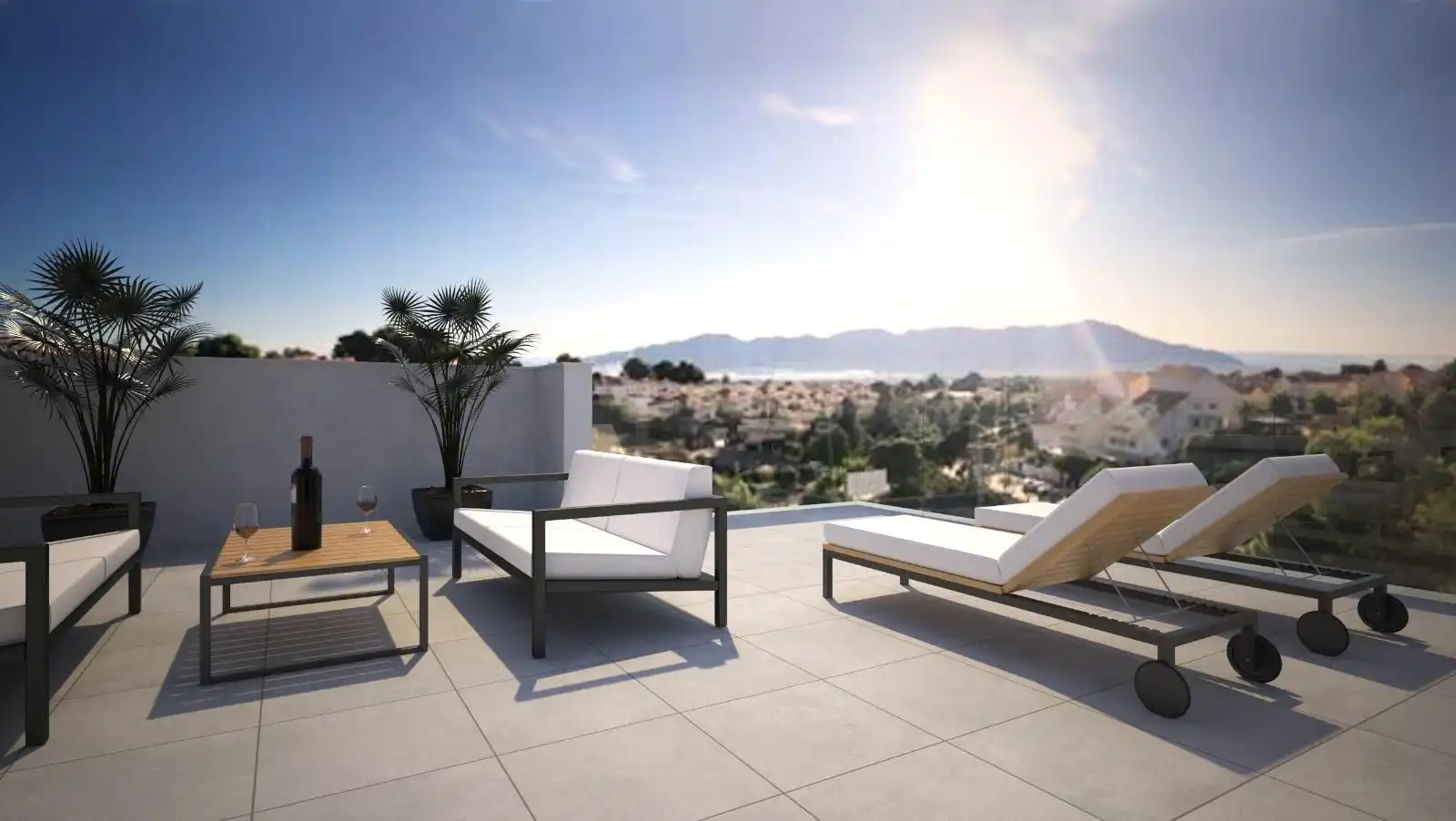 Terraza de Casa o chalet en venta en La Nucia