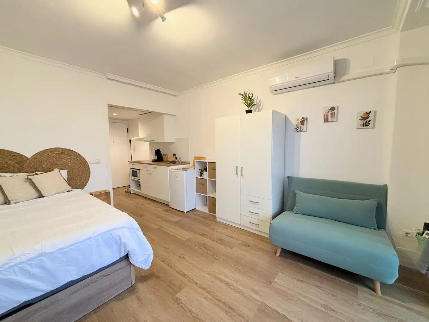 Dormitori de Apartament en venda en Alicante / Alacant amb Aire condicionat i Terrassa