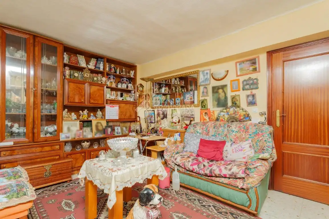 Wohnzimmer von Wohnung zum Verkauf in Madrid mit Heizung und Balkon