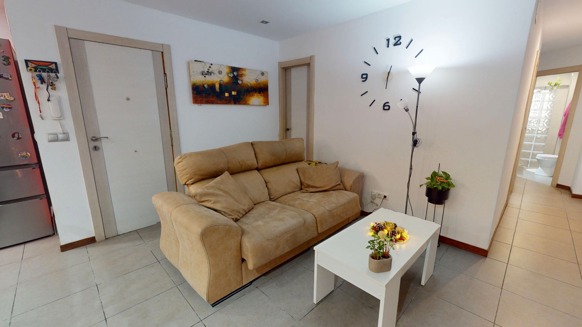 Living room of Flat for sale in Villajoyosa / La Vila Joiosa  with Furnished
