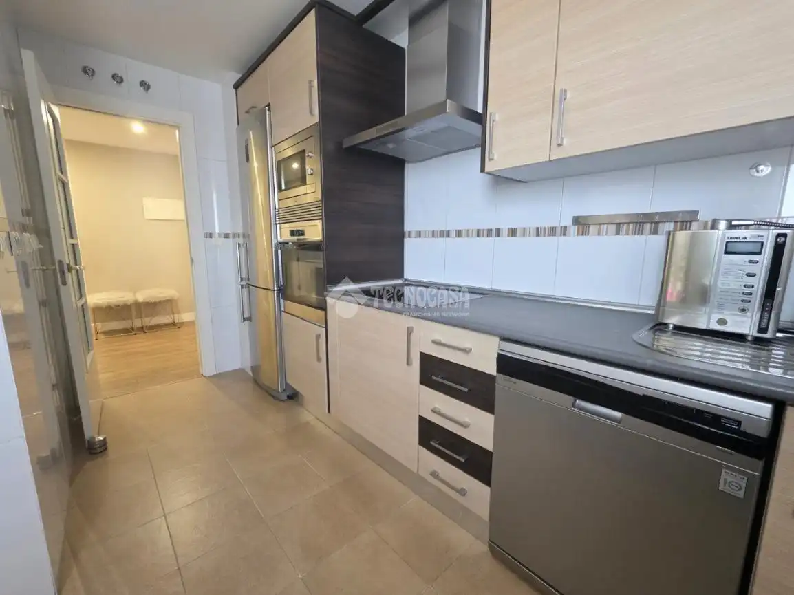 Kitchen of Flat for sale in Getafe  with Air Conditioner, Heating and Terrace