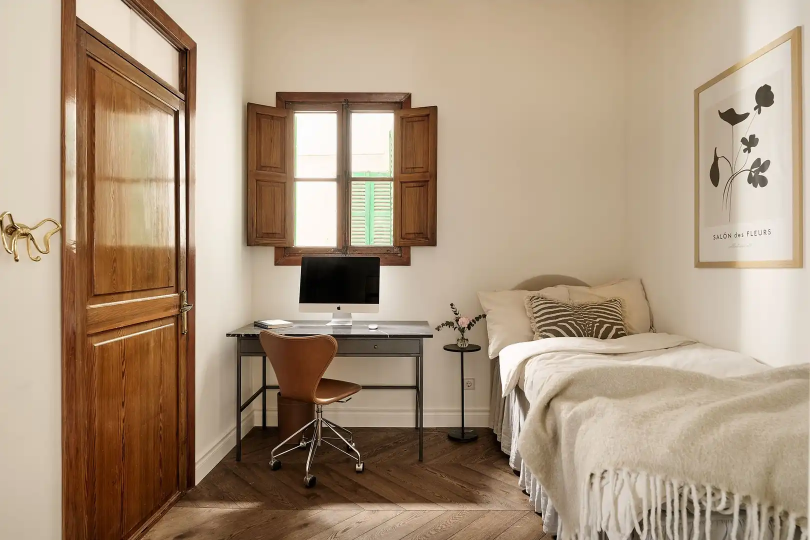 Schlafzimmer von Wohnungen zum Verkauf in  Palma de Mallorca mit Terrasse und Balkon