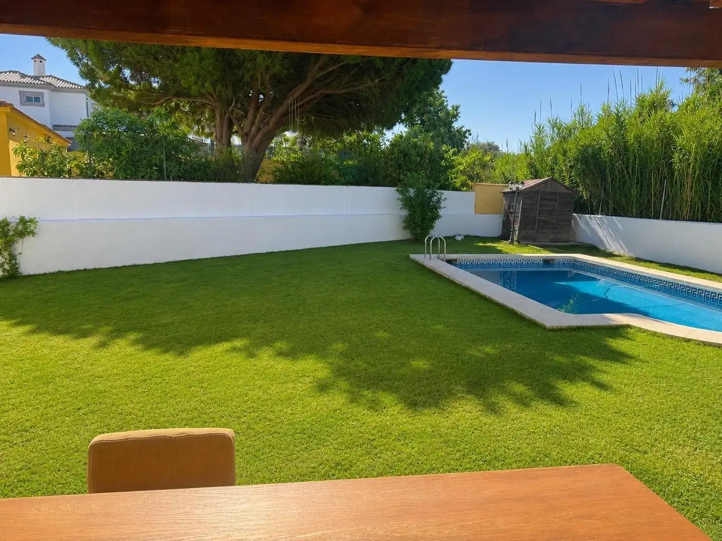 Jardín de Casa o chalet en venta en Algeciras con Jardín privado, Trastero y Piscina