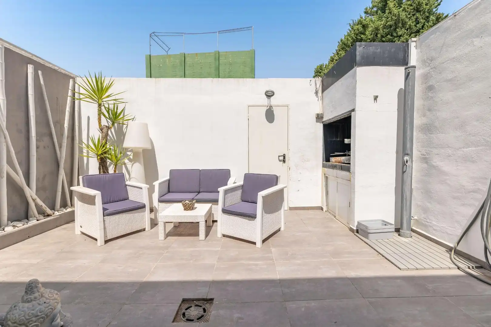 Terraza de Casa adosada en venta en Benimuslem con Aire acondicionado, Calefacción y Parquet