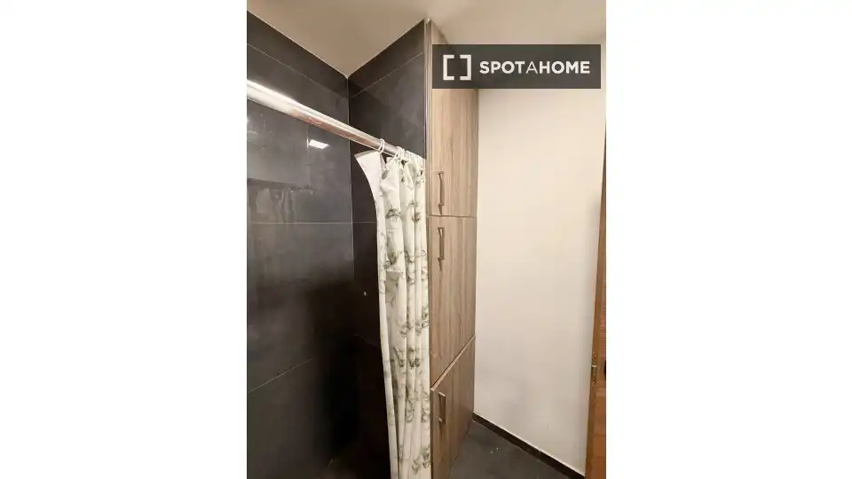 Bathroom of Flat for rent in Madrid  with Air Conditioner, Heating and Furnished