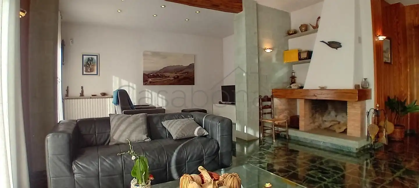 Sala de estar de Casa o chalet en venta en Sant Vicenç de Torelló con Calefacción, Jardín privado y Terraza
