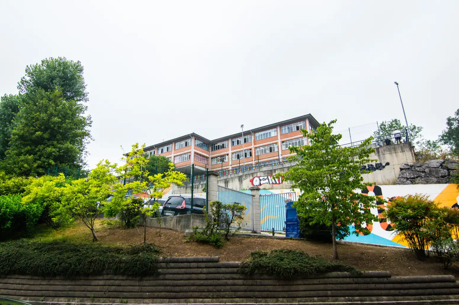 Exterior view of Flat for sale in Oviedo   with Heating, Parquet flooring and Terrace