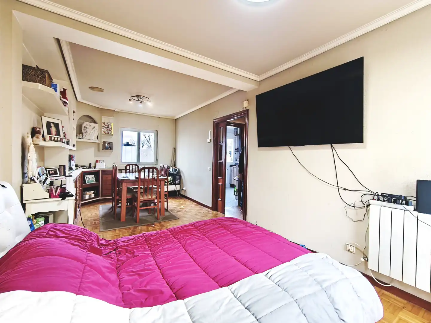 Bedroom of Flat for sale in  Logroño  with Heating and Terrace
