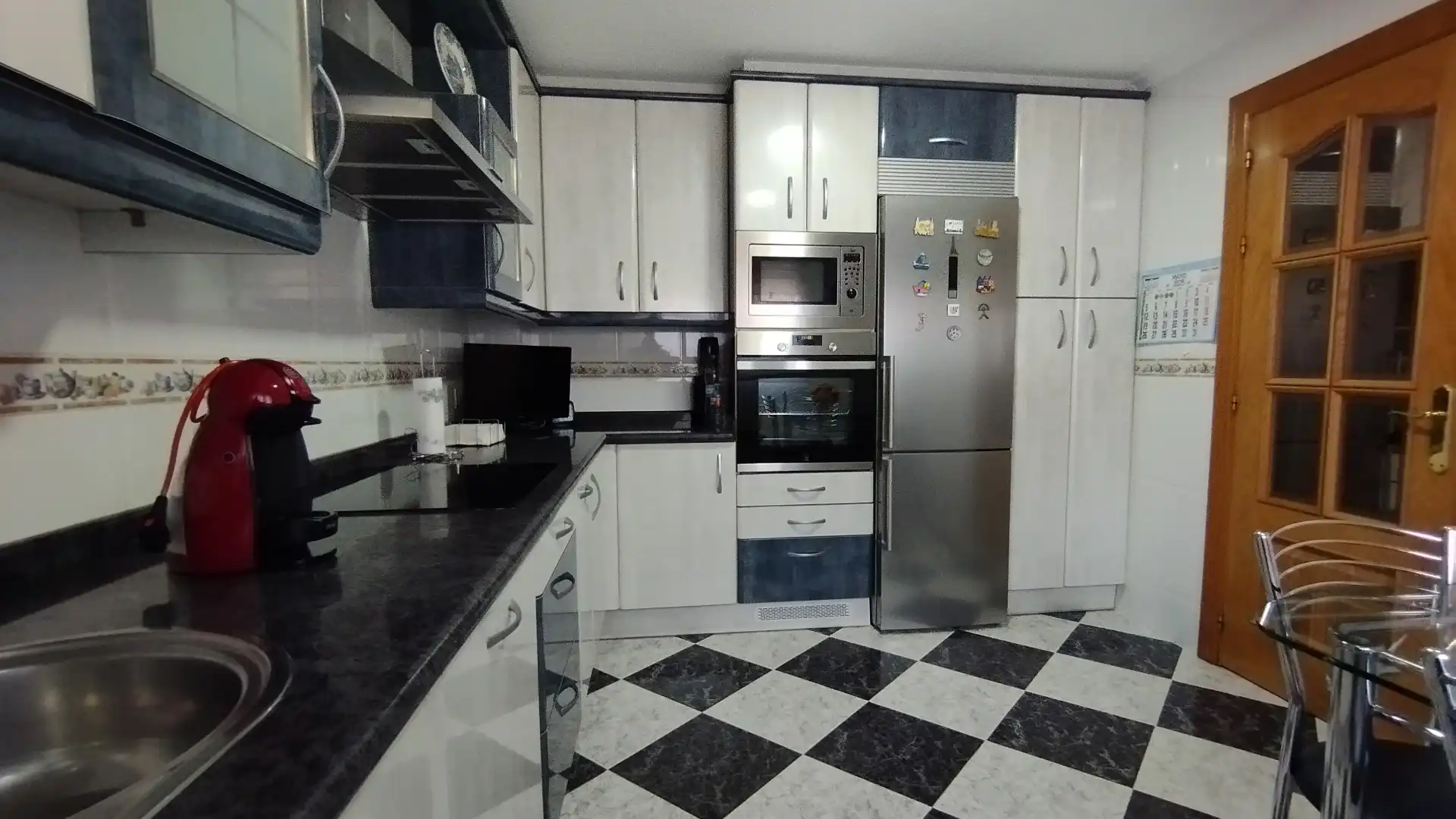 Cocina de Casa adosada en venta en Medina del Campo con Calefacción y Trastero