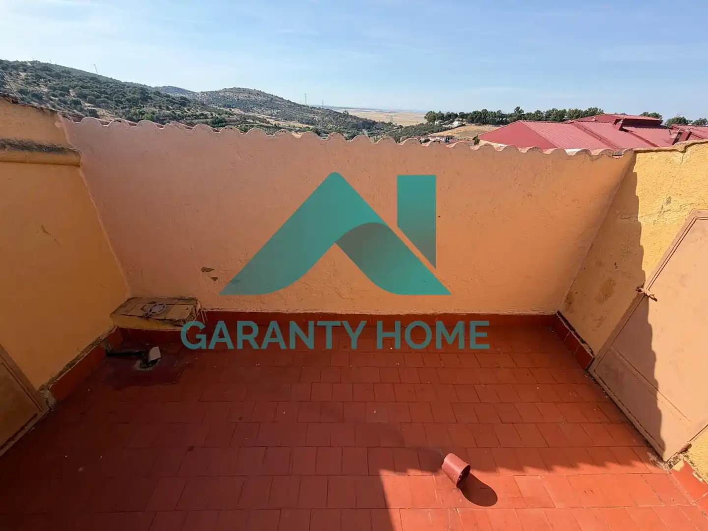 Terrace of Attic for rent in Cáceres  with Heating, Terrace and Furnished
