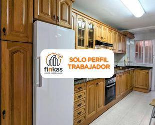 Kitchen of Flat to rent in  Valencia Capital  with Terrace, Furnished and Oven