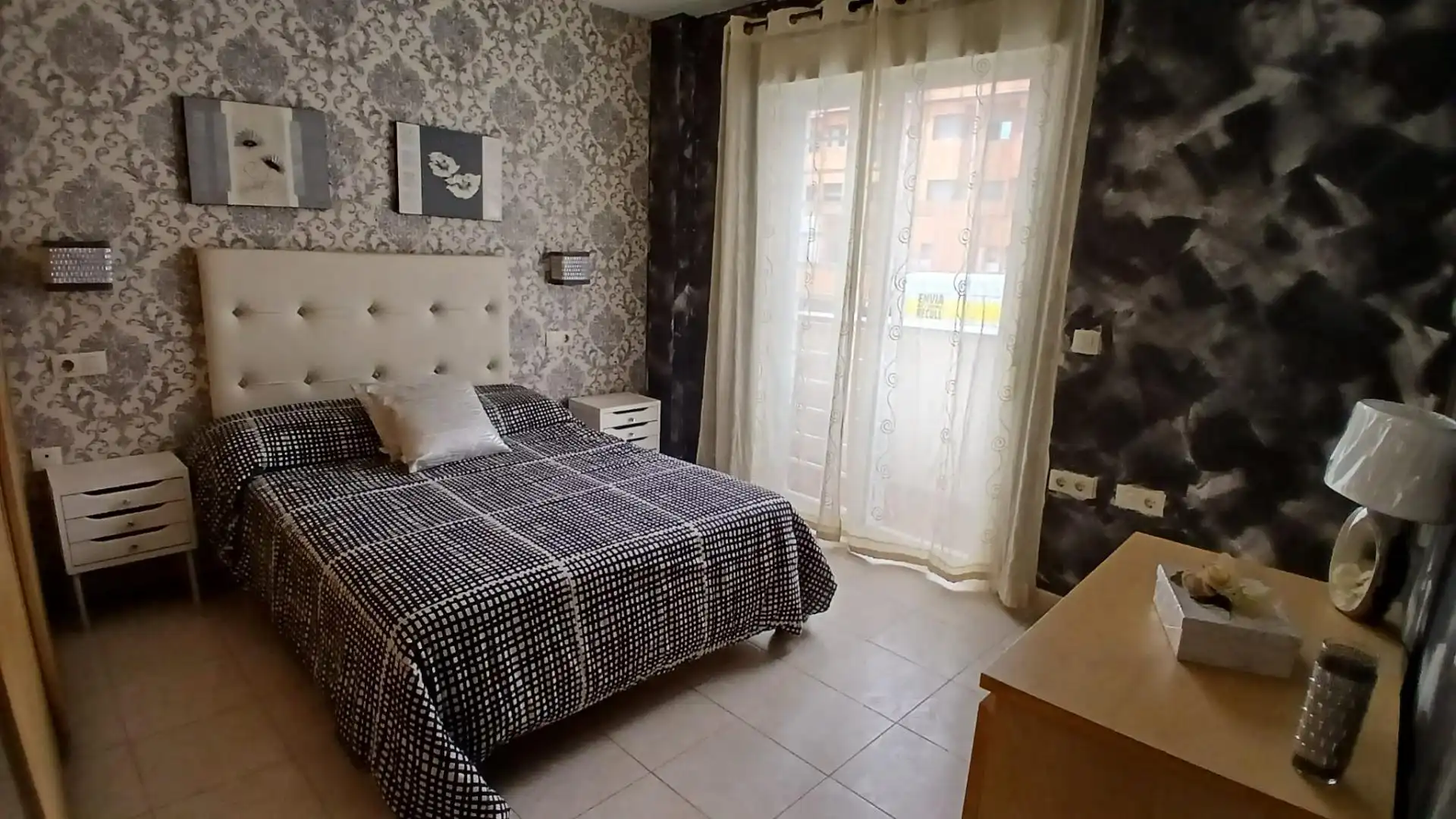 Bedroom of Flat for sale in Vícar  with Storage room, Furnished and Community pool
