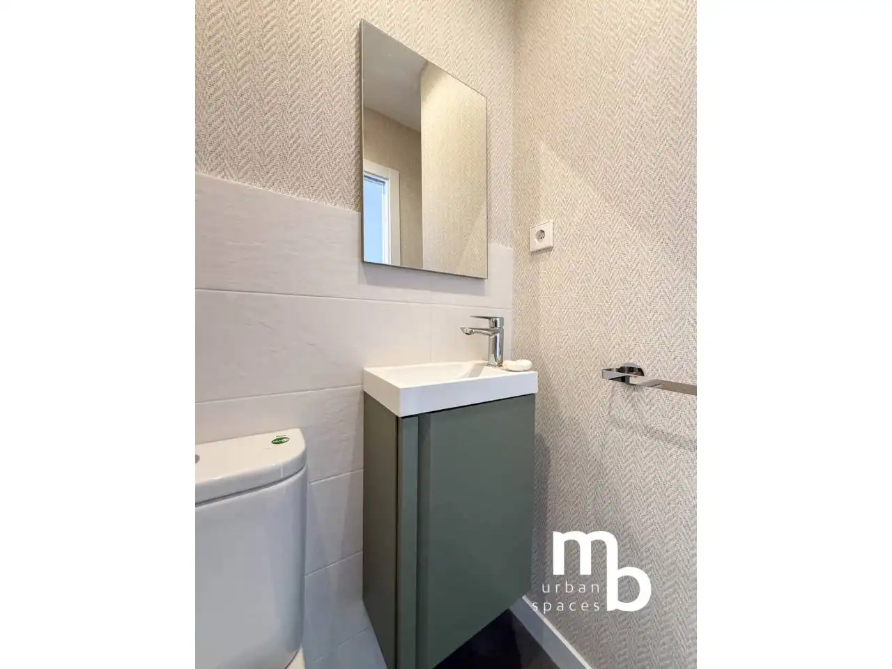Baño de Piso de alquiler en Madrid con Aire acondicionado, Calefacción y Terraza