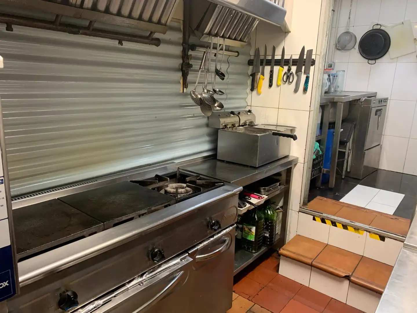 Cocina de Local en traspaso en Madrid con Aire acondicionado, Calefacción y Amueblado