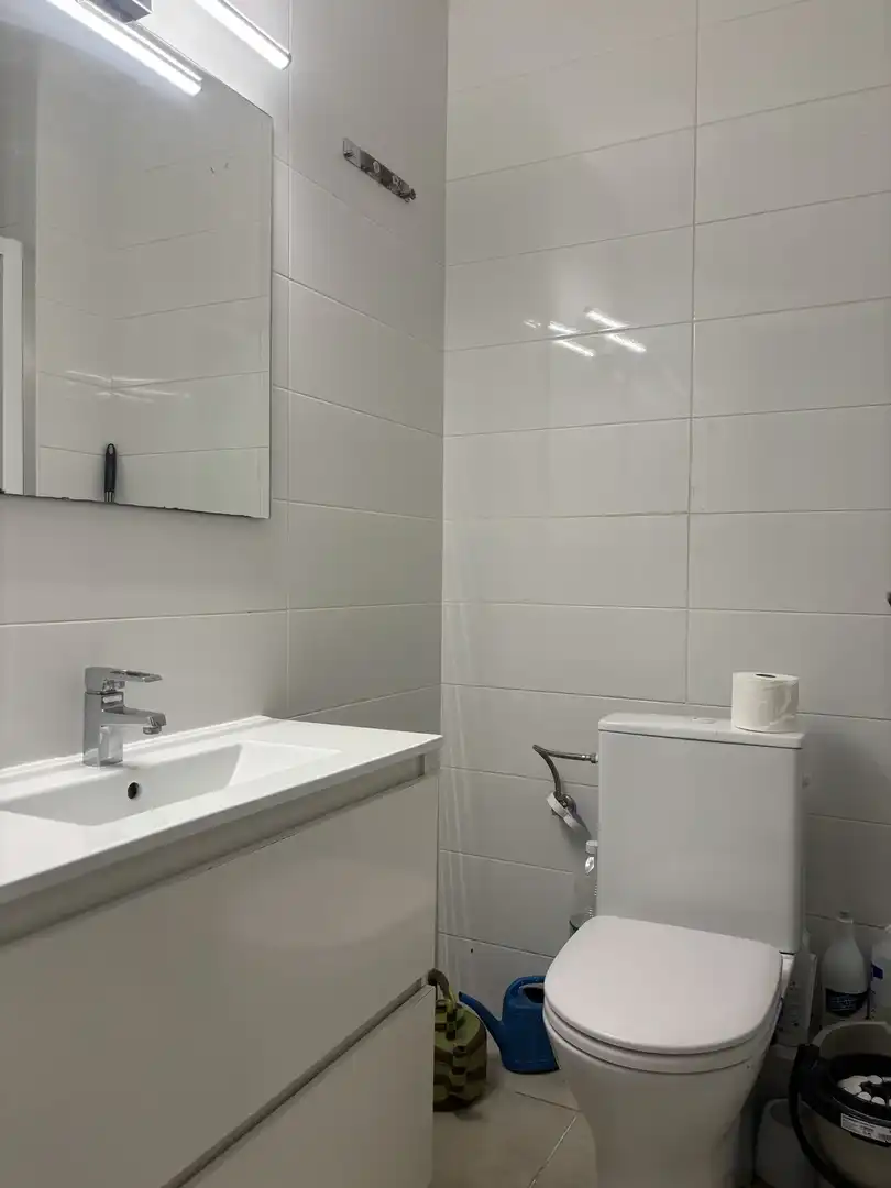Bathroom of Apartments for sale in Mataró  with Air Conditioner, Storage room and Balcony
