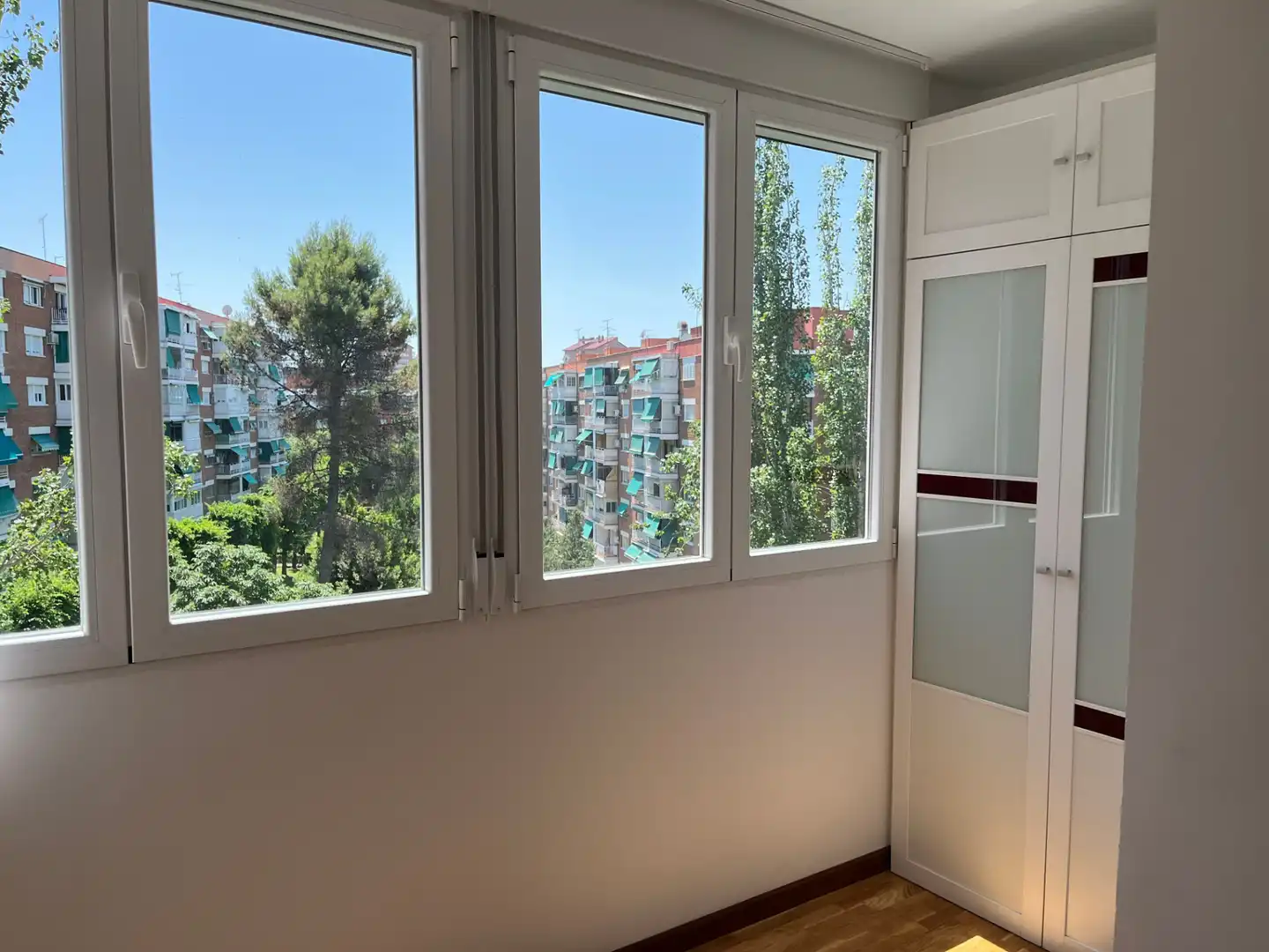 Terrassa de Pis de lloguer en Madrid amb Aire condicionat, Calefacció i Microones
