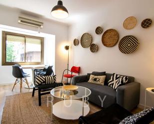 Living room of Apartment to share in L'Hospitalet de Llobregat  with Air Conditioner and Terrace