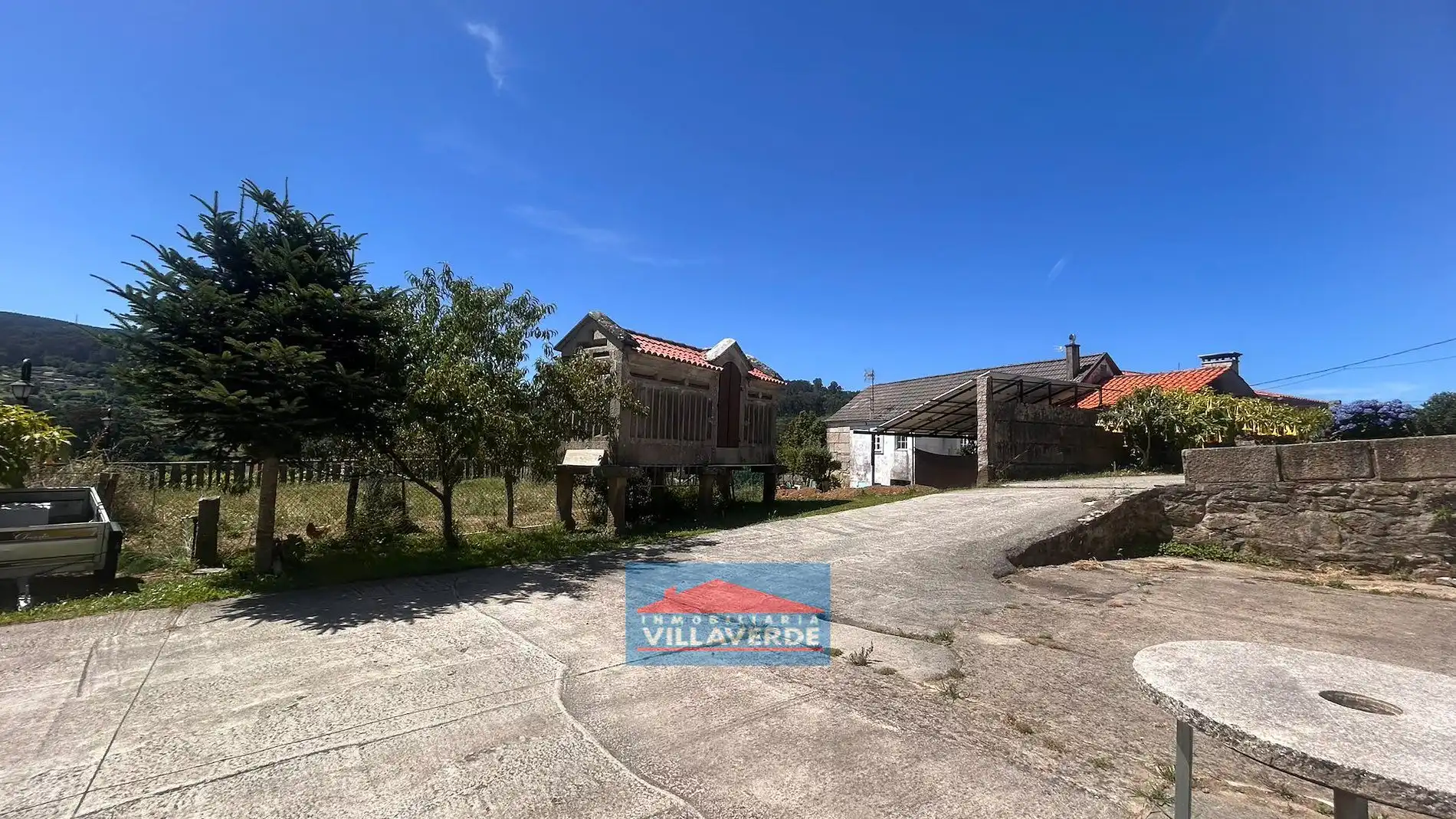 Vista exterior de Casa o chalet en venta en Marín con Trastero y Amueblado