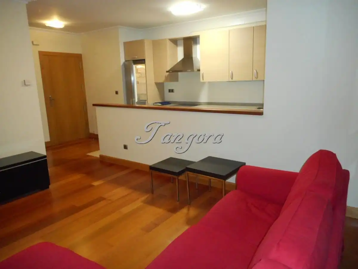Sala de estar de Piso en venta en Getxo  con Calefacción, Parquet y Horno