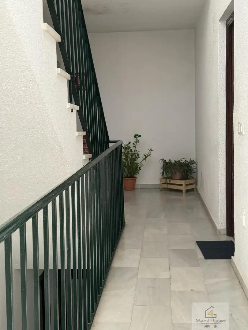 Balcony of Flat for sale in Bollullos Par del Condado  with Air Conditioner, Heating and Furnished