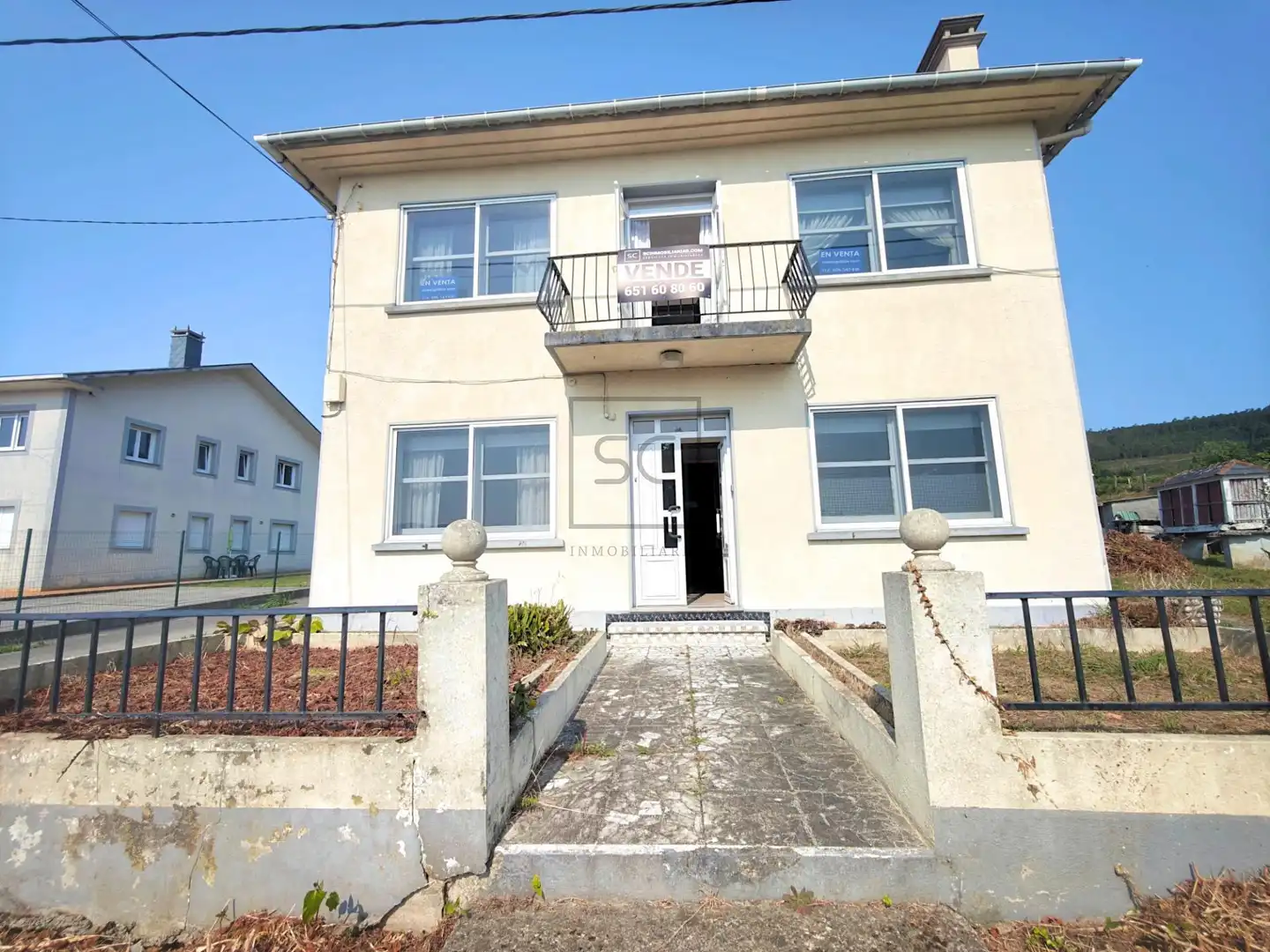 Vista exterior de Casa o chalet en venta en Ortigueira con Jardín privado y Balcón